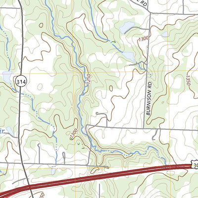 United States Geological Survey Crestline, OH (2023, 24000-Scale) digital map