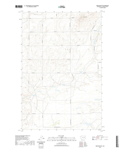 United States Geological Survey Creston Butte, WA (2020, 24000-Scale) digital map