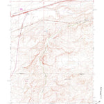 United States Geological Survey Creston Junction, WY (1966, 24000-Scale) digital map