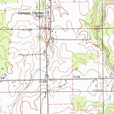 United States Geological Survey Creston, OH (1994, 24000-Scale) digital map