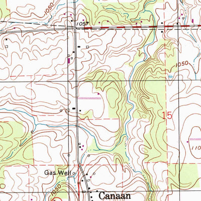 United States Geological Survey Creston, OH (1994, 24000-Scale) digital map