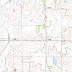 United States Geological Survey Creston West, IA (1981, 24000-Scale) digital map