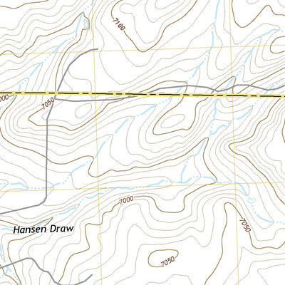 United States Geological Survey Creston, WY (2021, 24000-Scale) digital map