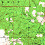 United States Geological Survey Crestview, FL-AL (1949, 62500-Scale) digital map