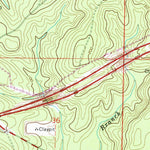 United States Geological Survey Crestview South, FL (1973, 24000-Scale) digital map