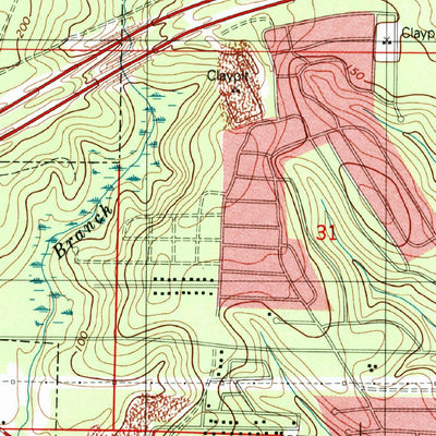 United States Geological Survey Crestview South, FL (1994, 24000-Scale) digital map