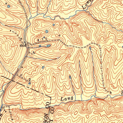 United States Geological Survey Crestwood, KY (1951, 24000-Scale) digital map