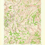 United States Geological Survey Crestwood, KY (1960, 24000-Scale) digital map