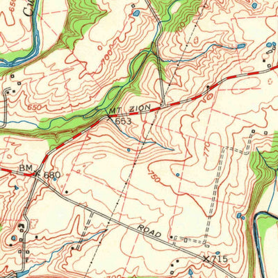 United States Geological Survey Crestwood, KY (1960, 24000-Scale) digital map