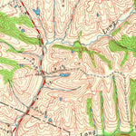 United States Geological Survey Crestwood, KY (1960, 24000-Scale) digital map