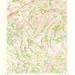 United States Geological Survey Crestwood, KY (1969, 24000-Scale) digital map