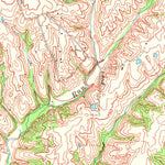 United States Geological Survey Crestwood, KY (1969, 24000-Scale) digital map