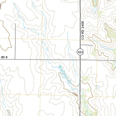 United States Geological Survey Crete North, NE (2021, 24000-Scale) digital map