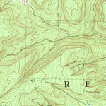 United States Geological Survey Crevasse Canyon, NM (1982, 24000-Scale) digital map