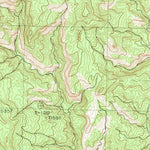United States Geological Survey Crevasse Canyon, NM (1982, 24000-Scale) digital map