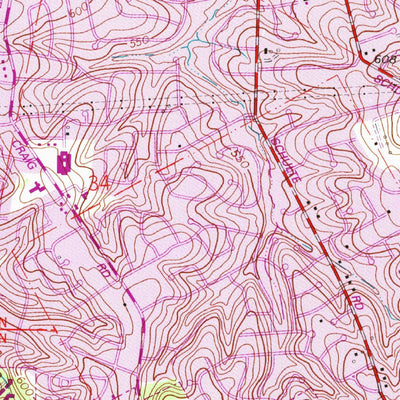 United States Geological Survey Creve Coeur, MO (1954, 24000-Scale) digital map