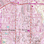 United States Geological Survey Creve Coeur, MO (1954, 24000-Scale) digital map