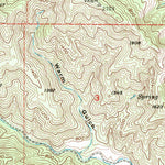 United States Geological Survey Crevison Peak, CA (1955, 24000-Scale) digital map