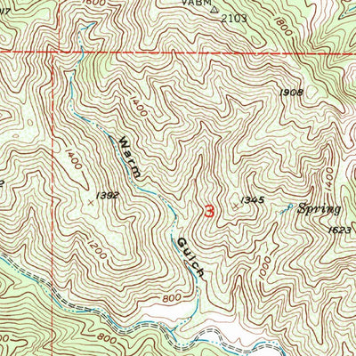 United States Geological Survey Crevison Peak, CA (1955, 24000-Scale) digital map