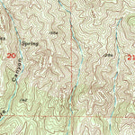 United States Geological Survey Crevison Peak, CA (1955, 24000-Scale) digital map
