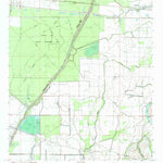 United States Geological Survey Crew Lake, LA (1982, 24000-Scale) digital map