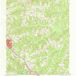 United States Geological Survey Crewe East, VA (1968, 24000-Scale) digital map