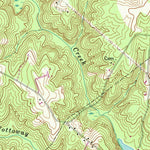United States Geological Survey Crewe East, VA (1968, 24000-Scale) digital map