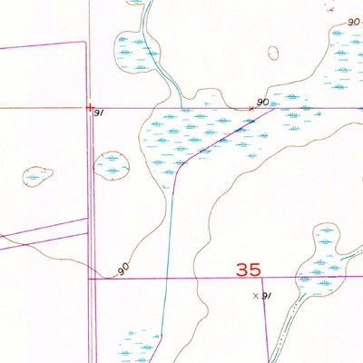 United States Geological Survey Crewsville SW, FL (1956, 24000-Scale) digital map
