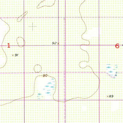 United States Geological Survey Crewsville SW, FL (1956, 24000-Scale) digital map