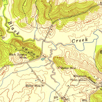 United States Geological Survey Crider, KY (1954, 24000-Scale) digital map