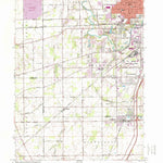 United States Geological Survey Cridersville, OH (1961, 24000-Scale) digital map