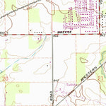 United States Geological Survey Cridersville, OH (1961, 24000-Scale) digital map