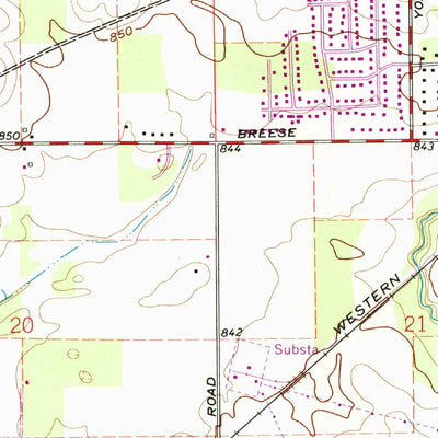 United States Geological Survey Cridersville, OH (1961, 24000-Scale) digital map