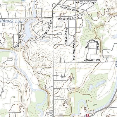 United States Geological Survey Cridersville, OH (2023, 24000-Scale) digital map