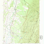 United States Geological Survey Crimora, VA (1965, 24000-Scale) digital map