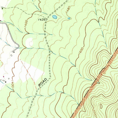 United States Geological Survey Crimora, VA (1965, 24000-Scale) digital map