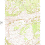 United States Geological Survey Crimson Dawn, WY (1960, 24000-Scale) digital map