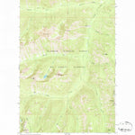 United States Geological Survey Crimson Peak, MT (1970, 24000-Scale) digital map