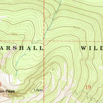 United States Geological Survey Crimson Peak, MT (1970, 24000-Scale) digital map