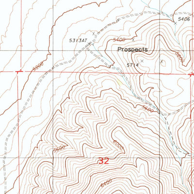 United States Geological Survey Crippen Canyon, NV (1985, 24000-Scale) digital map
