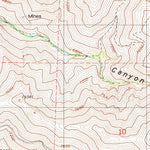 United States Geological Survey Crippen Canyon, NV (1985, 24000-Scale) digital map