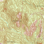 United States Geological Survey Cripple Creek North, CO (1951, 24000-Scale) digital map