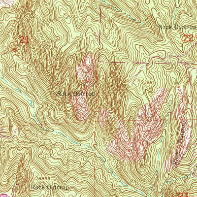 United States Geological Survey Cripple Creek North, CO (1951, 24000-Scale) digital map