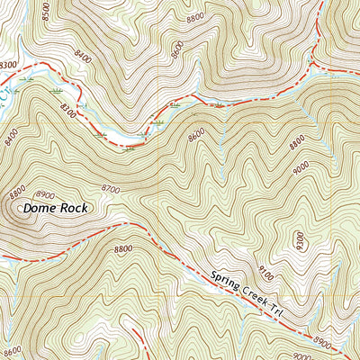 United States Geological Survey Cripple Creek North, CO (2022, 24000-Scale) digital map