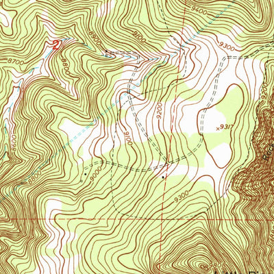 United States Geological Survey Cripple Creek South, CO (1951, 24000-Scale) digital map