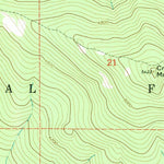 United States Geological Survey Cripple Horse Mountain, MT (1963, 24000-Scale) digital map