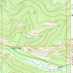 United States Geological Survey Cripple Horse Mountain, MT (1963, 24000-Scale) digital map