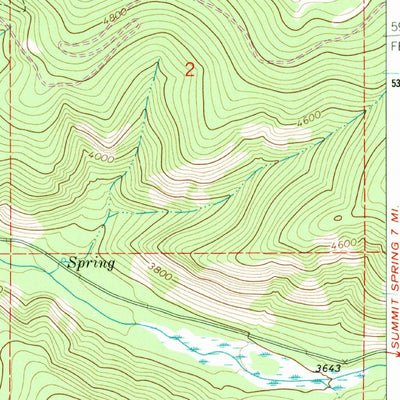 United States Geological Survey Cripple Horse Mountain, MT (1963, 24000-Scale) digital map