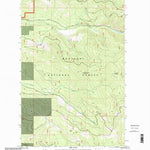 United States Geological Survey Cripple Horse Mountain, MT (1977, 24000-Scale) digital map