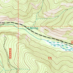 United States Geological Survey Cripple Horse Mountain, MT (1977, 24000-Scale) digital map